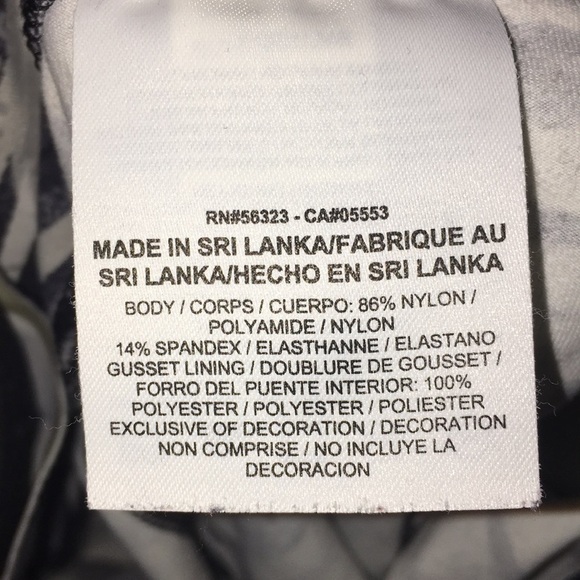 Nike Dri-fit workout leggings black white and gray yoga pants size small​​​​ - Picture 9 of 10